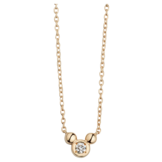 ネックレス［K10YG×DIA］￥68,200（ナガホリ）