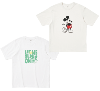 Tシャツ各￥1,990（共にユニクロ）