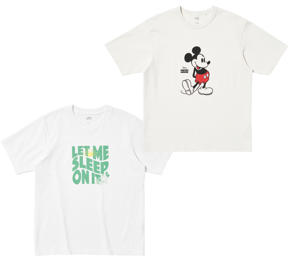 Tシャツ各¥1,990(共にユニクロ)