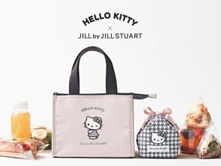 『sweet』6月号は、HELLO KITTY × JILL by JILL STUART 千鳥格子柄 ハローキティの保冷バッグ＆おむすび巾着