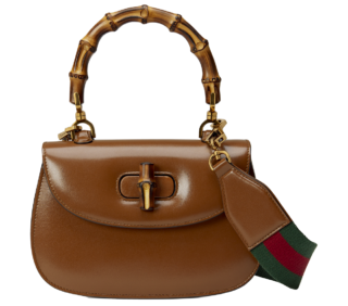 バッグ〈グッチ バンブー 1947〉［H15×W21×D7㎝］¥693,000（グッチ／グッチ クライアントサービス）