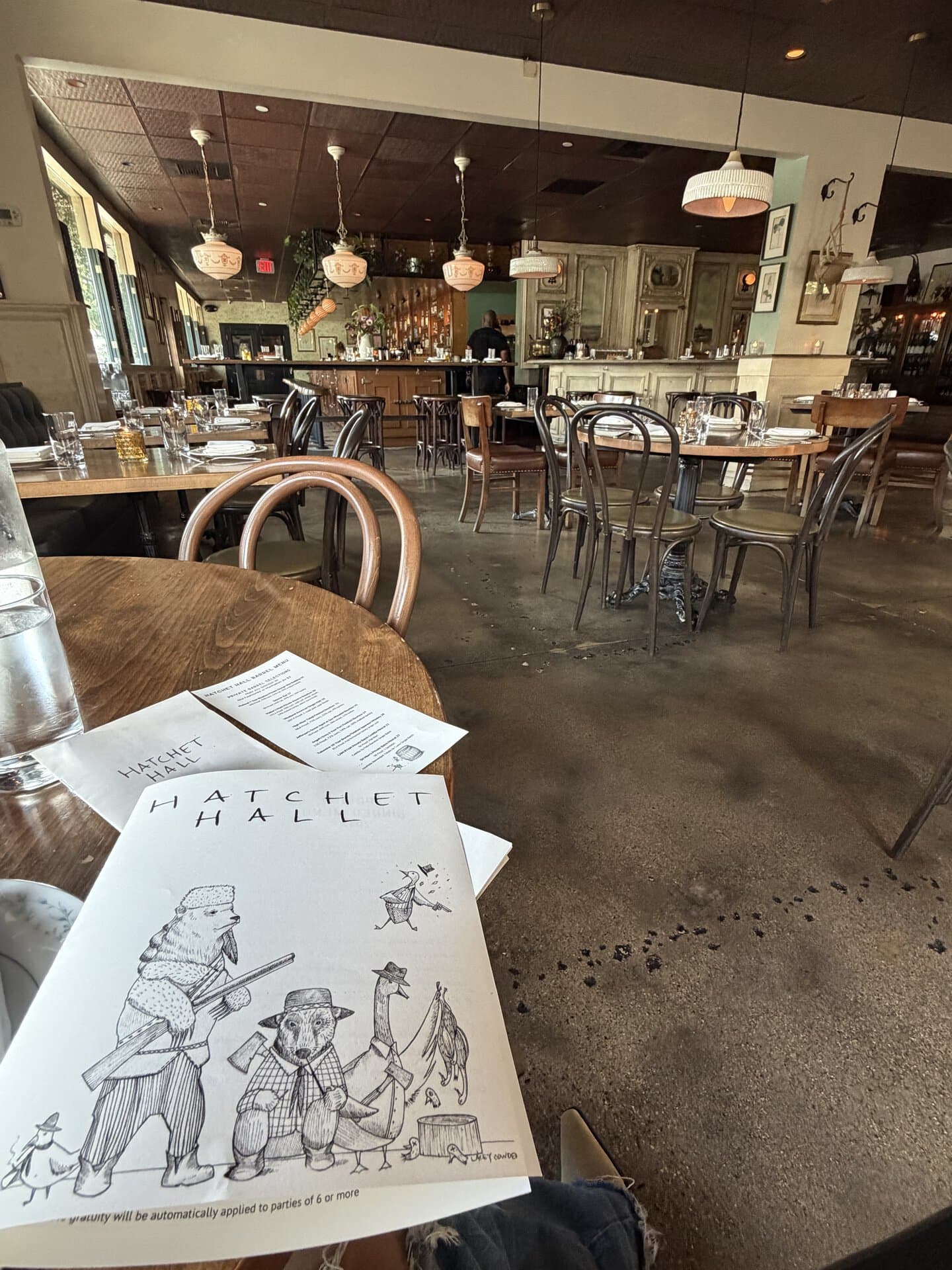 最近お気に入りのレストラン、Hatchet Hall。