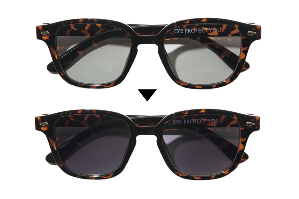 SIZE（約）サングラス：H4.7×W14.5㎝