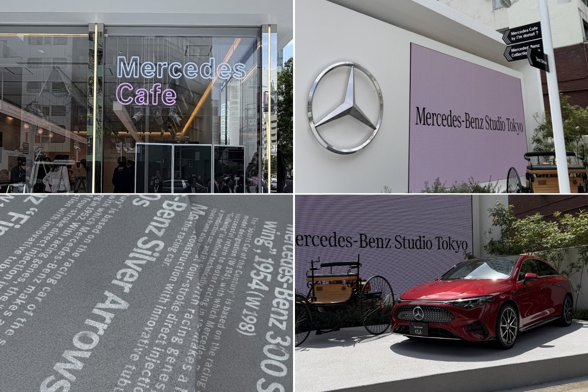 ショッピングだけじゃない。パートナーと「アートと美食」に浸る、1年間限定のメルセデス・ベンツ新スポット♡
