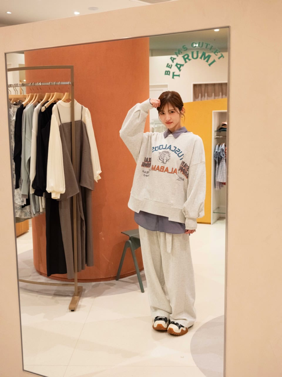 楽に着られるスエットがやっぱり好き。「新鮮だけど、あり……？」と、ちょっとだけ悩みつつも購入決定！
