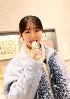 お買い物の合間の食べ歩きにぴったり。