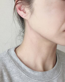 スプレー後。埋もれていたフェイスラインが浮き上がっているの、わかります⁉︎