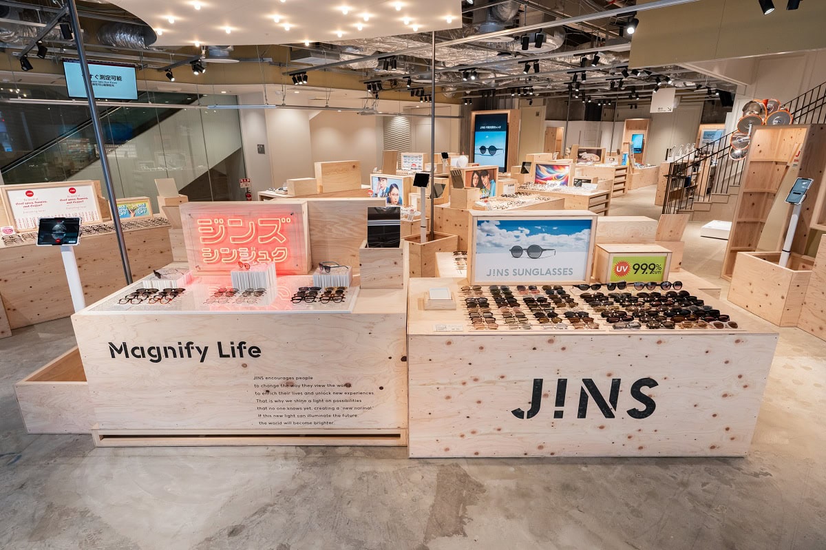 美人になれるメガネを探しに【JINS新宿店】！世界最大のフラッグシップショップがオープン★