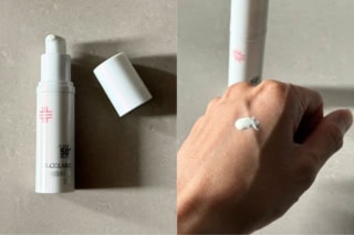 ぴったりフィットするけどもちろん白浮きやベタつきはなし。クリニシールドUVスキンケア SPF50+・PA++++・UV耐水性★ 30g ￥5,280（ドクターシーラボ）