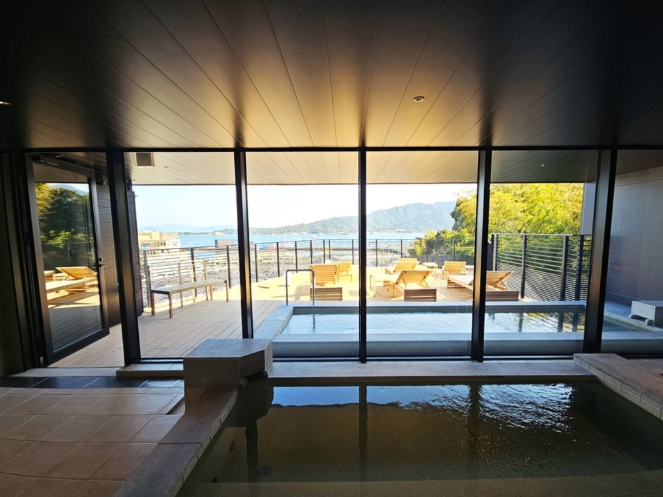 最上階なだけあり、抜け感あふれる景色が心地いい。