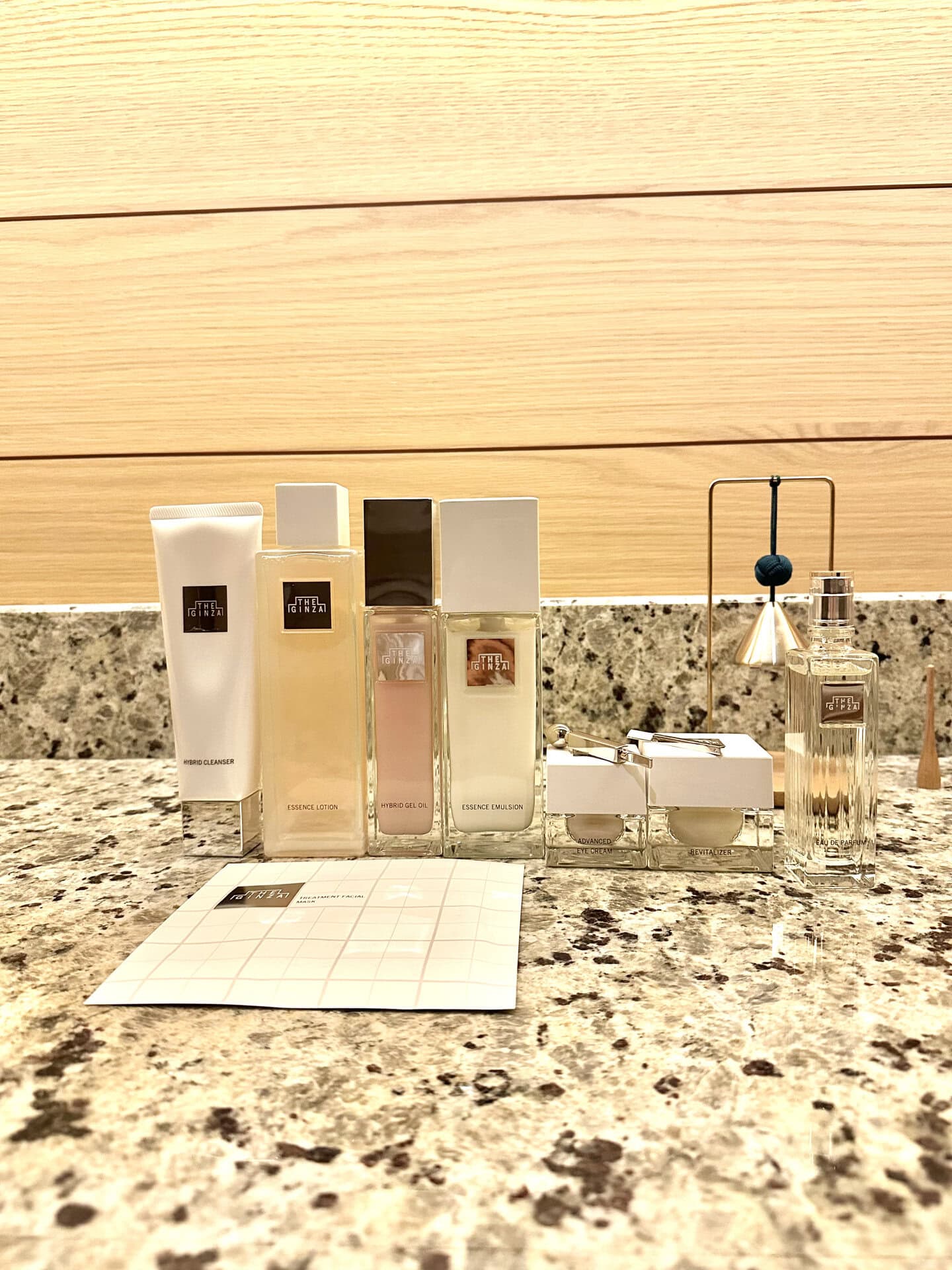 施術に使用された製品はスパで購入可能です！