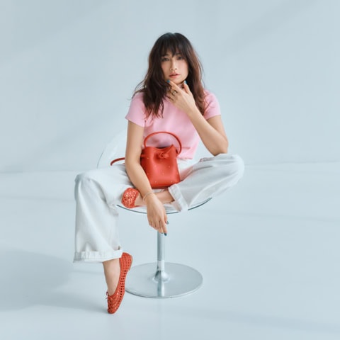 佐田真由美が洒落感たっぷりに纏う! 【ルミネ横浜】の人気ブランドで作る初夏の最新トレンド4スタイル