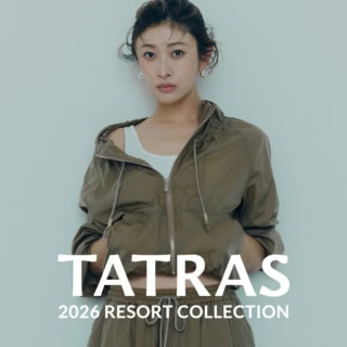 TATRAS｜山田優、「タトラス」のリゾートコレレクションで初夏の空気を纏う