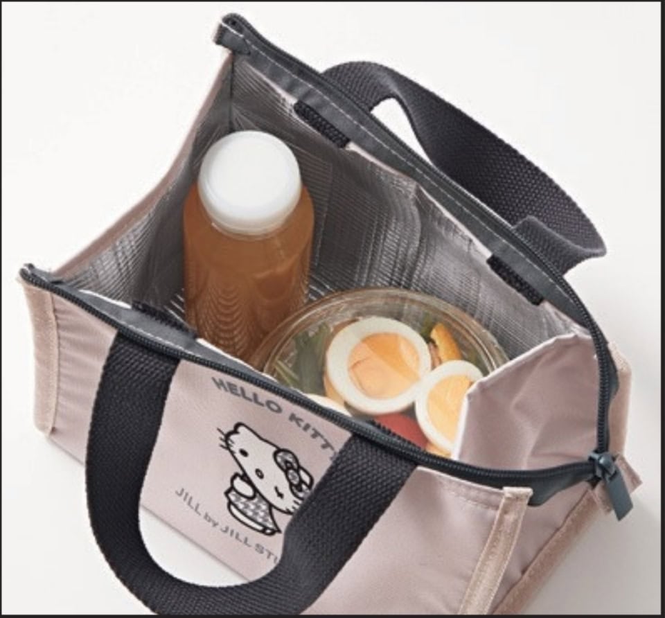 冷たいサラダや飲み物を入れても◎