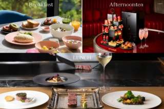 滞在をより豊かに彩るダイニング特典も、アニバーサリーらしい豪華な内容です!※写真はイメージです