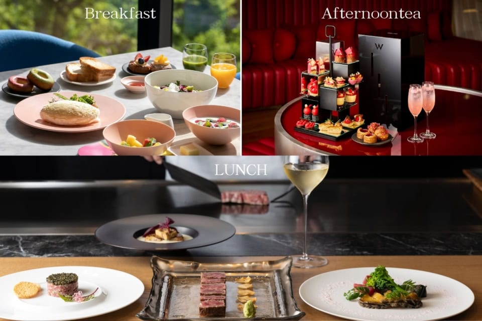 滞在をより豊かに彩るダイニング特典も、アニバーサリーらしい豪華な内容です！※写真はイメージです