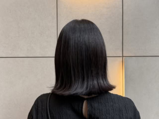 ヘアドライ後のヘア