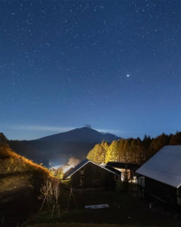 私は満たれなかったのですが、お天気がよければ夜には満点の星空も見られるそう。見たかった!