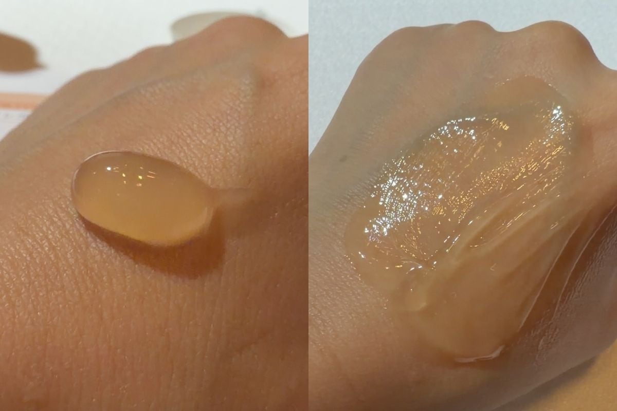 ムチッとしたジェルが密着し、週1回のスペシャルケアでつるんと澄んだ明るい素肌へ