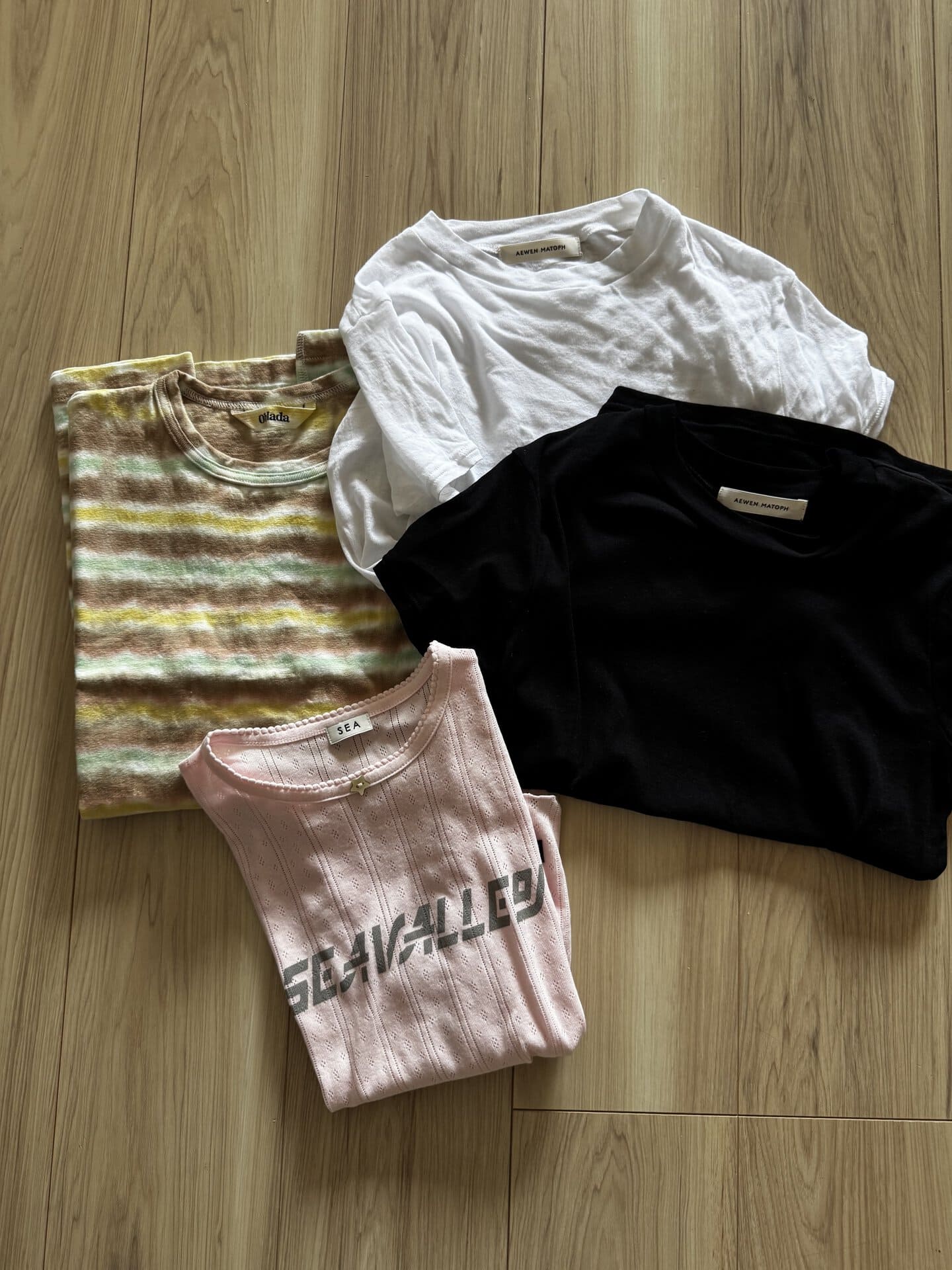 AEWEN MATOPHのシアーTが大ヒット！ 40代ママ編集者の「買ってよかった」【Tシャツ】