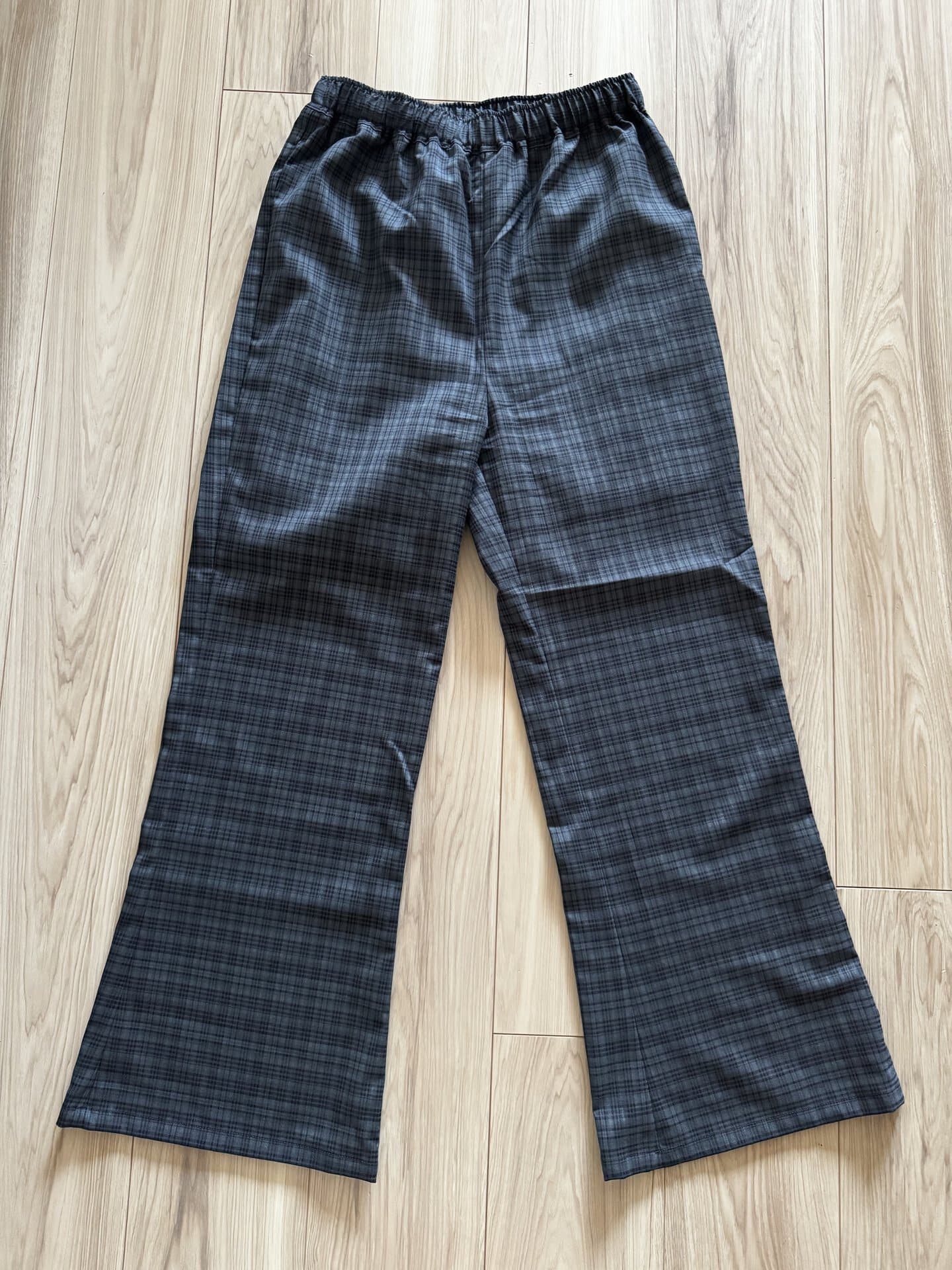 Checked Frare Pantsは￥13,200で購入