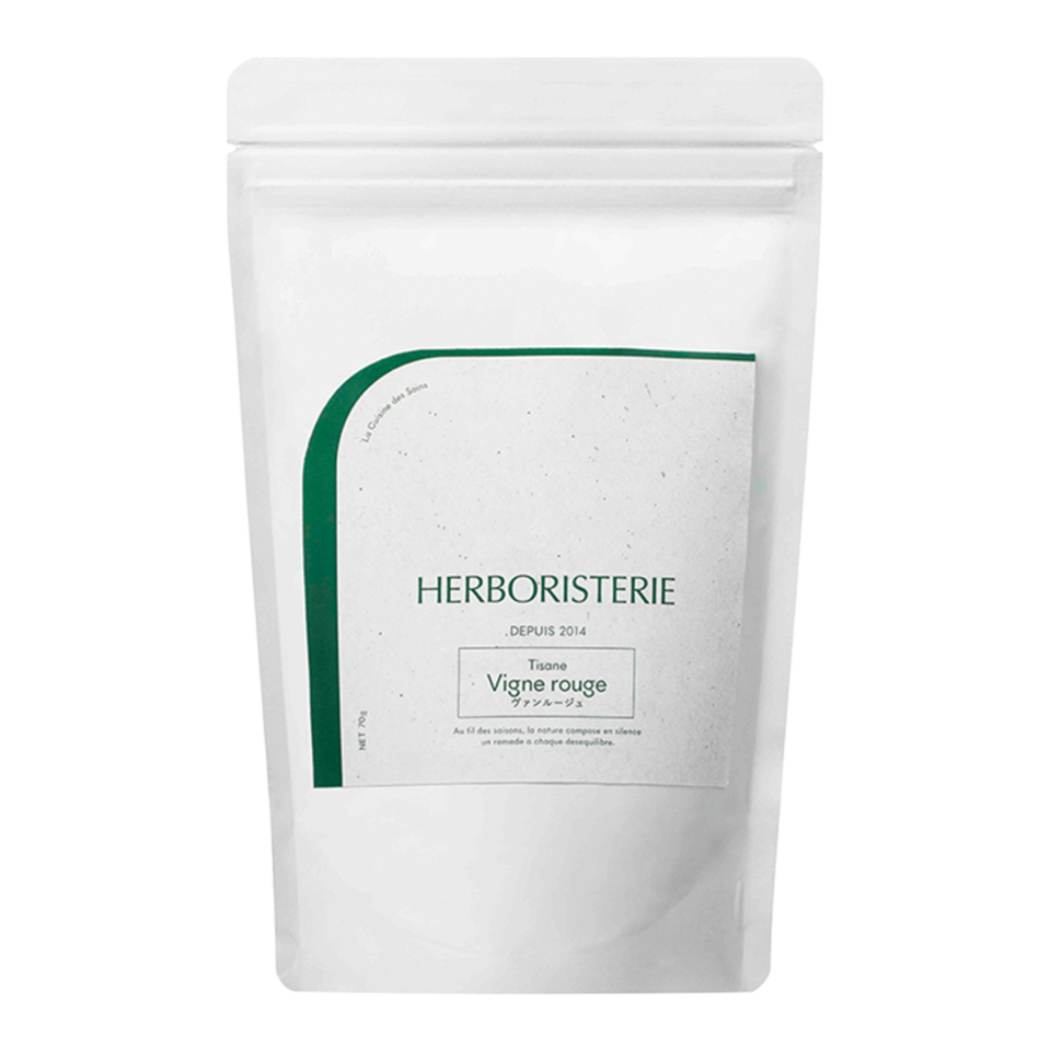 HERBORISTERIE ティザンヌ ヴァンルージュ 70g ¥3,186（コスメキッチン）