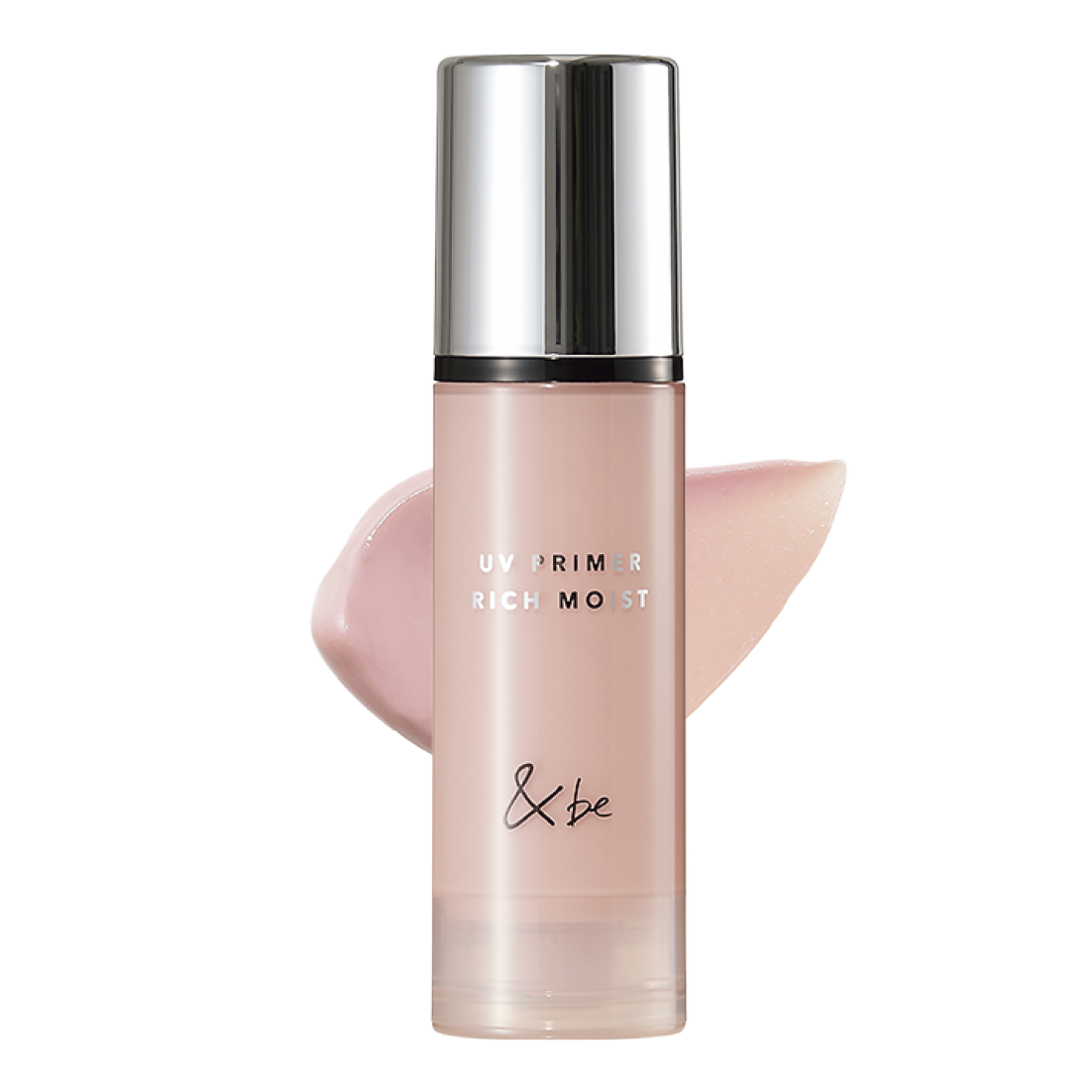 河北メイクのエッセンシャル。1_ &be UV プライマーリッチモイスト ピーチグロウ SPF50+/PA++++ 36g ¥3,080（Clue）