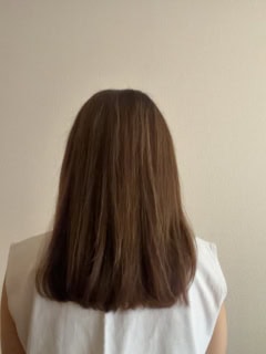 リファトリートメントアイロン 使用後