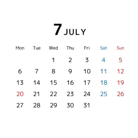 2026年7月19日は天赦日のトリプル開運日。22日、31日の一粒万倍日にも注目を【吉日カレンダー】