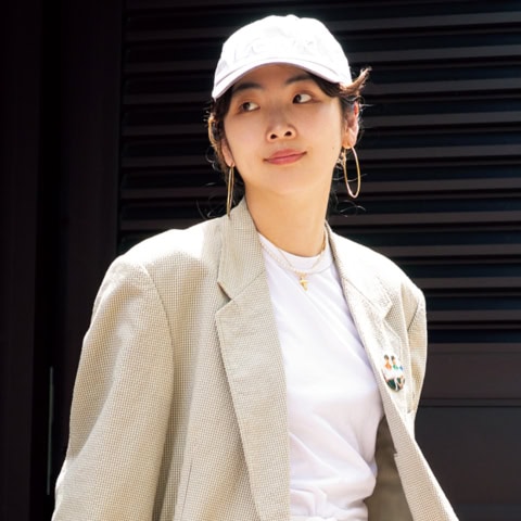 おしゃれな人の【ハンサムミックス】メンズアイテムに「白」「レース」が軽やかで今っぽい!