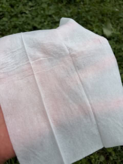 上記で厚みは控えめと伝えましたが、破けやすいわけではなく、きちんと拭けるのでご安心を!