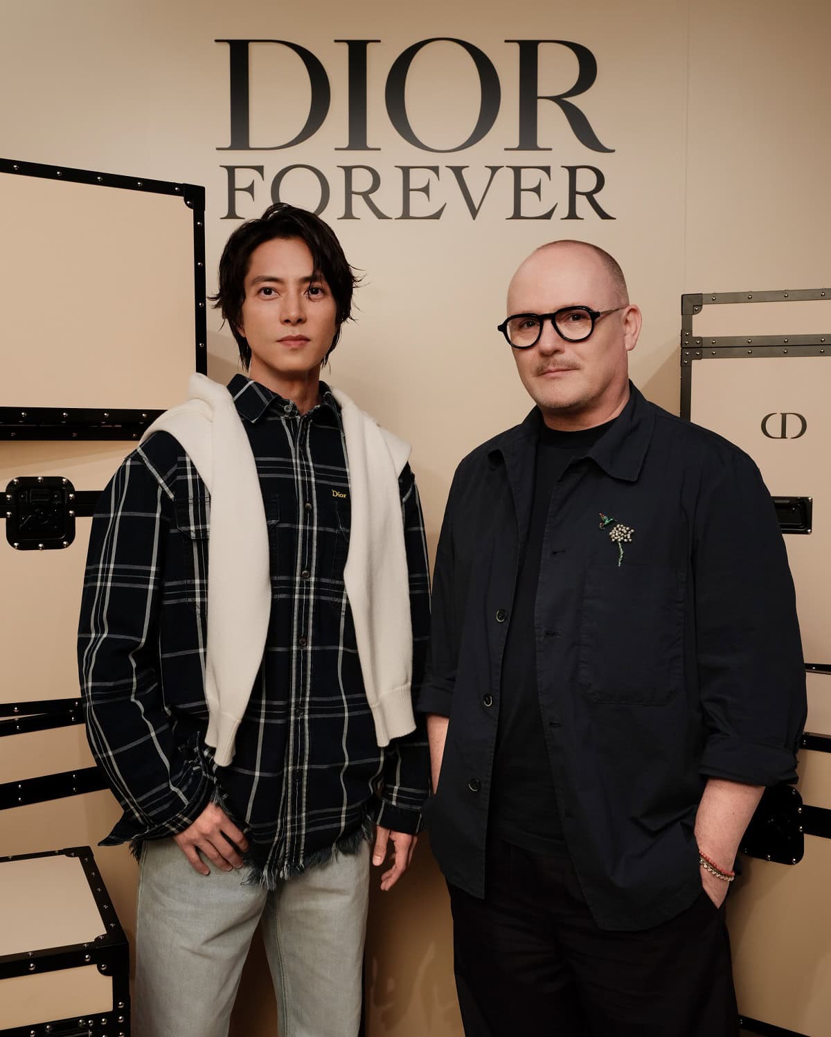 ピーター・フィリップス氏とアンバサダーの山下智久さん。