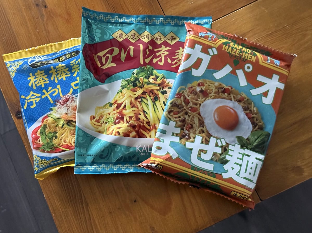 他にも気になる夏の麺料理。これから色々試してみます。インスタントもアレンジ次第で本格的になるカルディってやっぱり優秀！