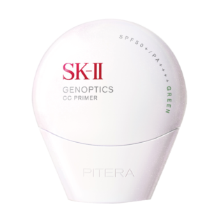 ひと塗りで赤みをカバーできる、ミントカラーのUVカットベース。SPF50＋・PA＋＋＋＋ 30g ¥9,900（SK-II）