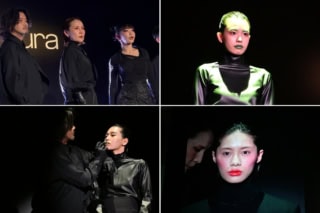 グリーンや赤など大胆な色彩が踊る。まさに「動く芸術」と呼ぶにふさわしい圧巻のショーの全貌。