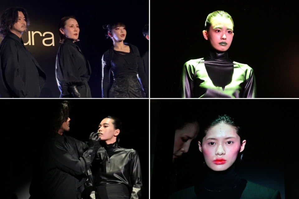 グリーンや赤など大胆な色彩が踊る。まさに「動く芸術」と呼ぶにふさわしい圧巻のショーの全貌。