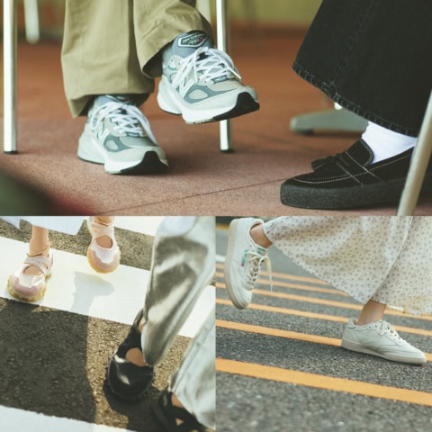 ミュウミュウからミズノ、サロモン、コンバースまで!【40代が洒落るスニーカーまとめ】20選