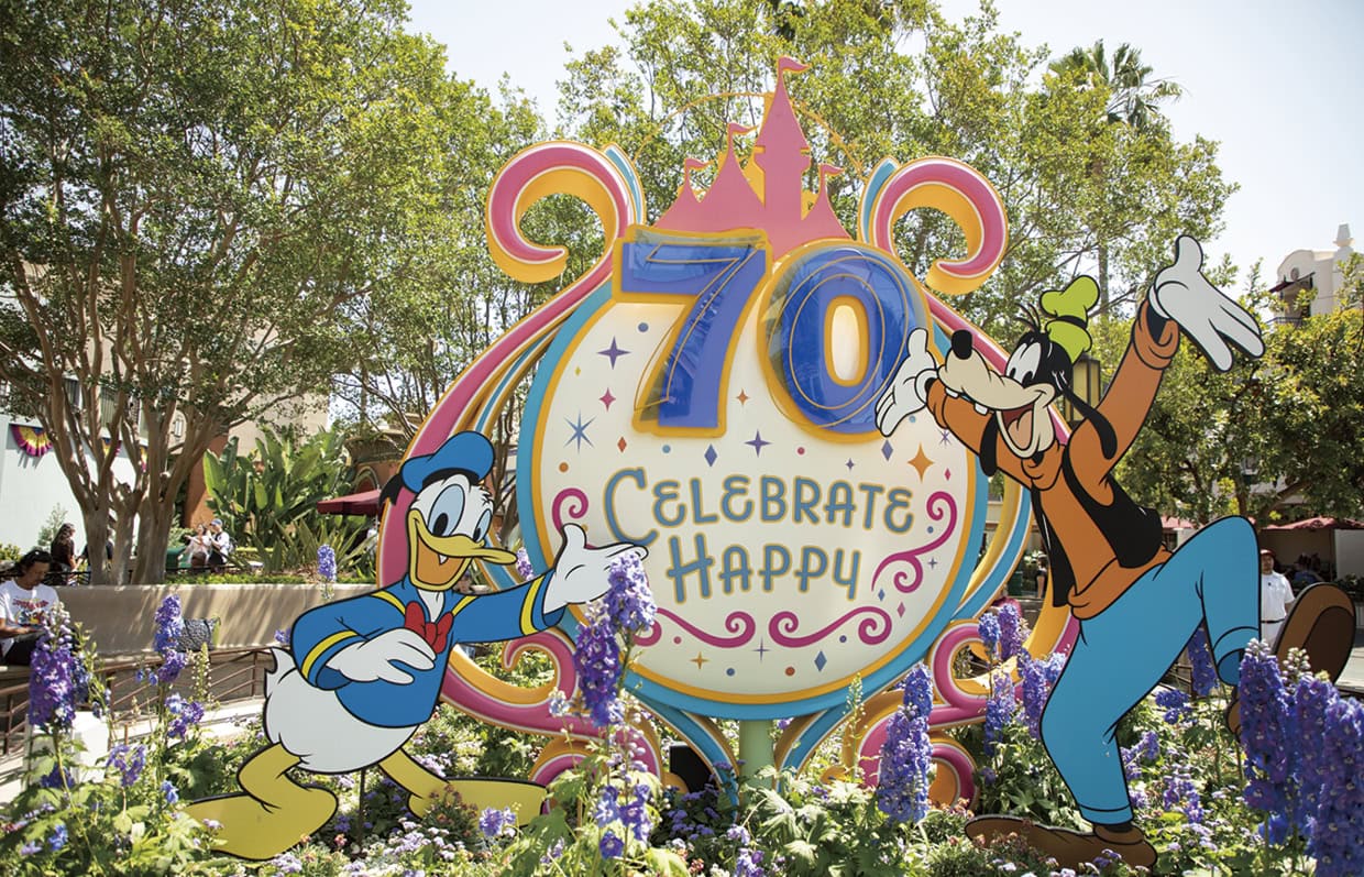 1955年の開園から70周年を迎えた同パーク。アニバーサリーを祝う特別なセレブレーションは2026年8月9日まで開催中。