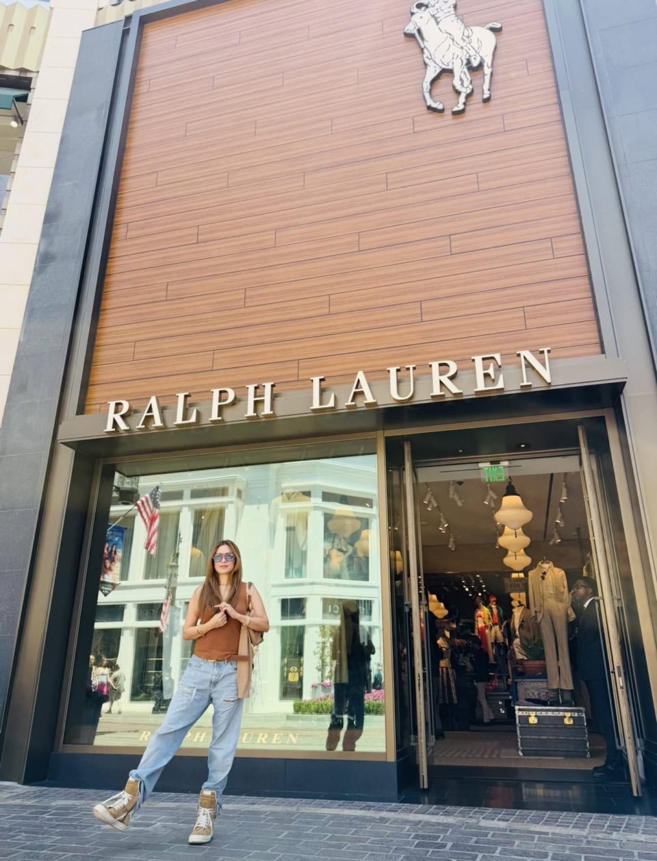 最近できたブランディの姉妹ブランド、セントジョージ。RALPH LAUREN（ラルフローレン）も最近店舗ができました。