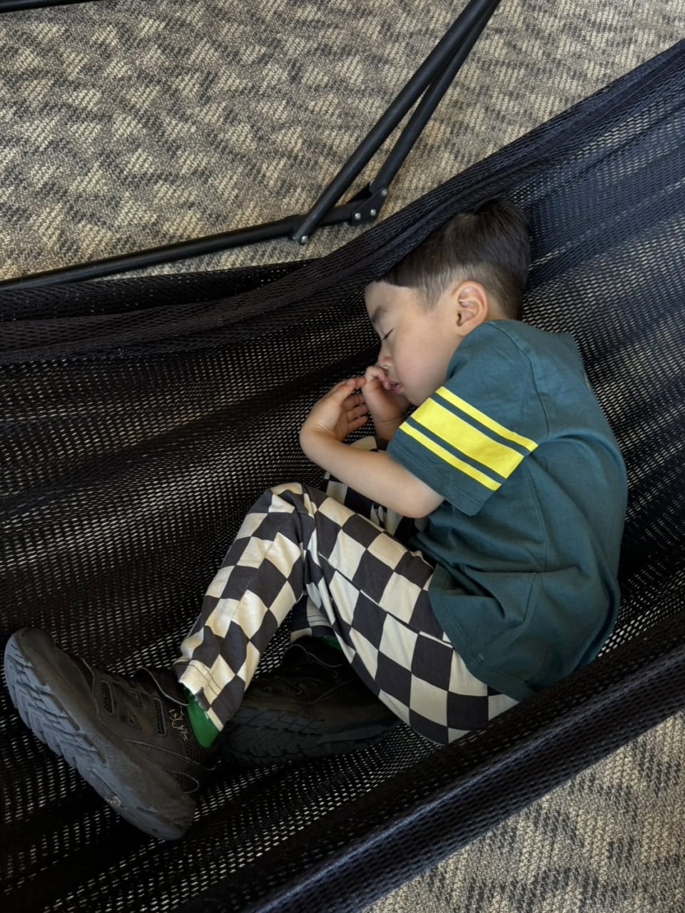 はしゃぎ過ぎて温泉入って寝でしまいました。帰りのバスでも爆睡でした。お疲れさま！