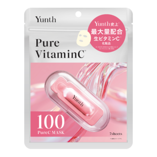 Yunth ピュアCマスク 7枚入り ￥770（Aiロボティクス）