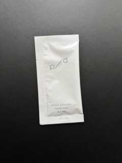 p/d スクラブパウダー 12包 ¥6,600