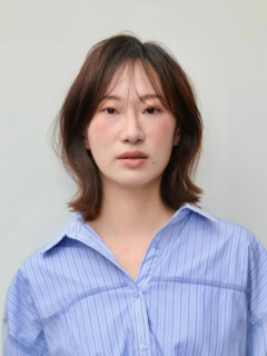 「ちょうど肩にあたって毛先が跳ねてくれるので、毎日のスタイリングもとても簡単でした。自分のクセも活かすことができて楽ちんスタイルです」