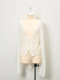 2way Crochet Knit Top ¥20,680