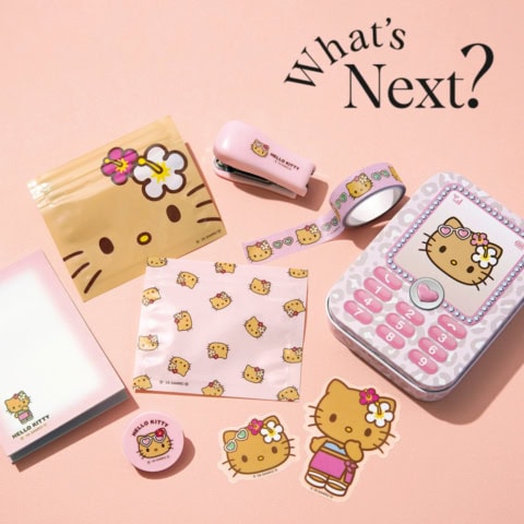 これは…完売必至!【日焼けハローキティ】文具の豪華過ぎる9点セットがsweet9月号付録に登場!