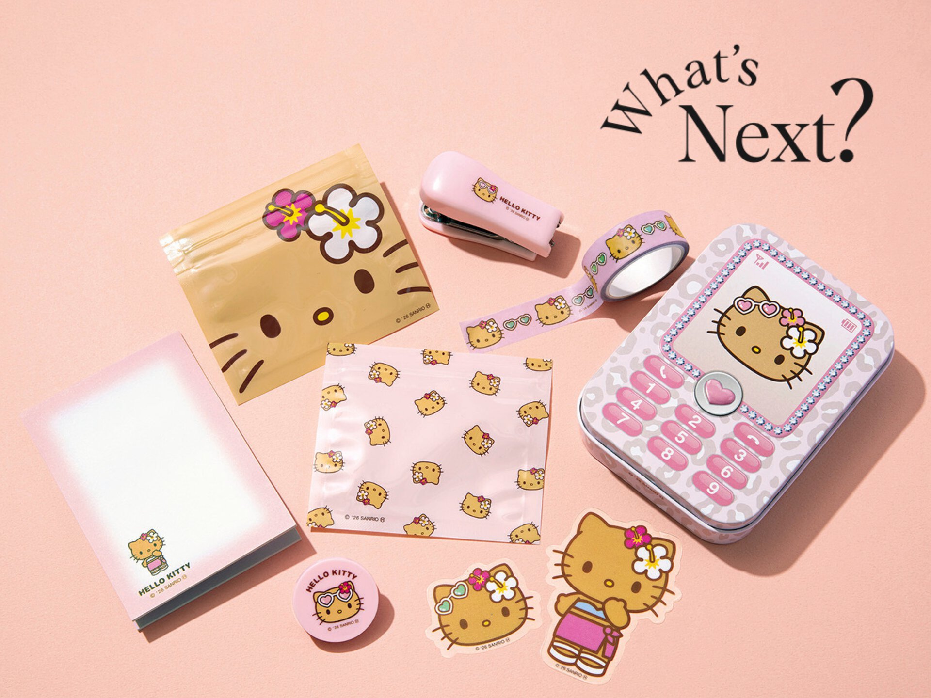 希少 フルーツ柄キティアミ収納ケース 湯のみ メモ まとめ売り8点 これは…完売必至！【日焼けハローキティ】文具の豪華過ぎる9点セットが