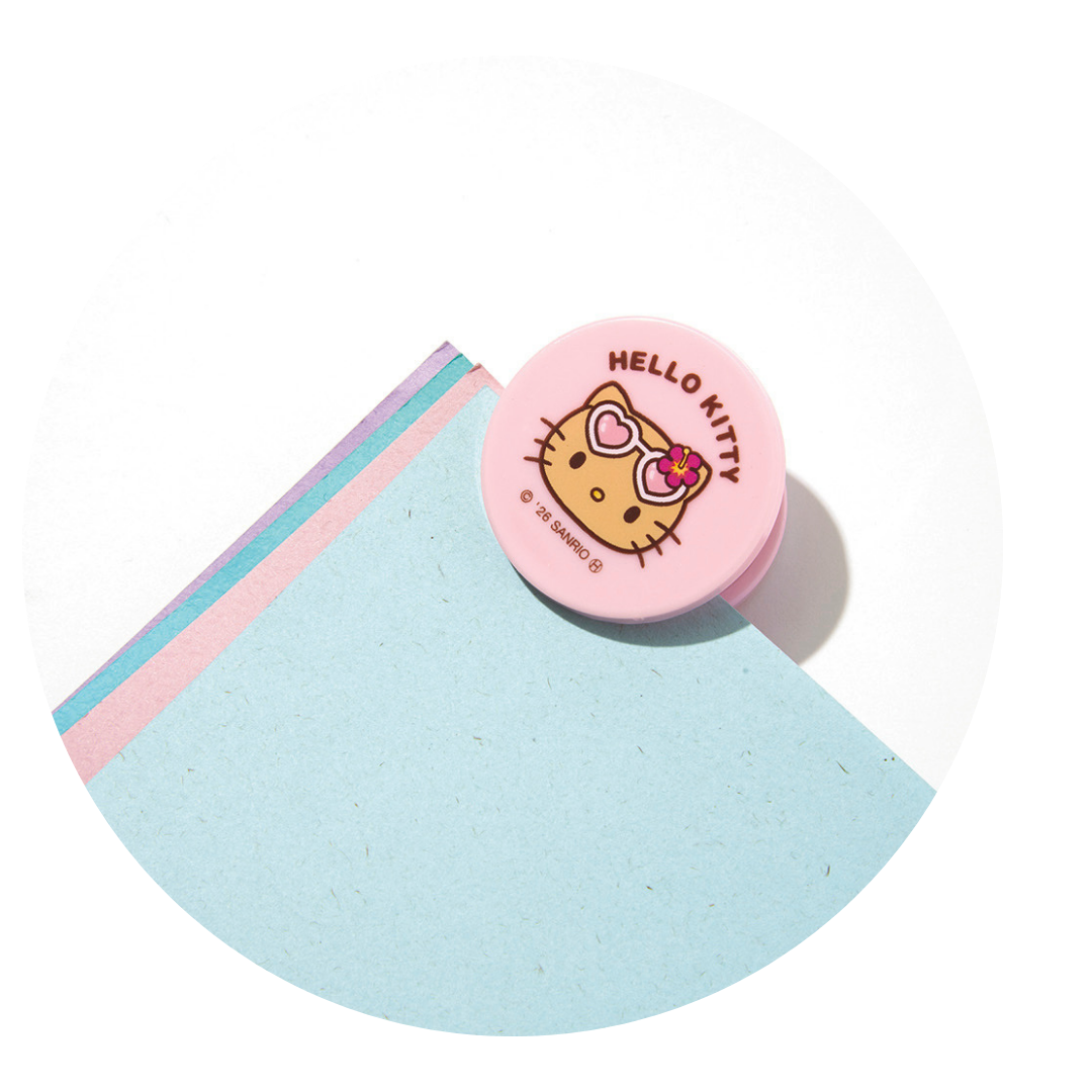 かさばる書類やはがき、メモなどをまとめるのに便利。（直径3cm）