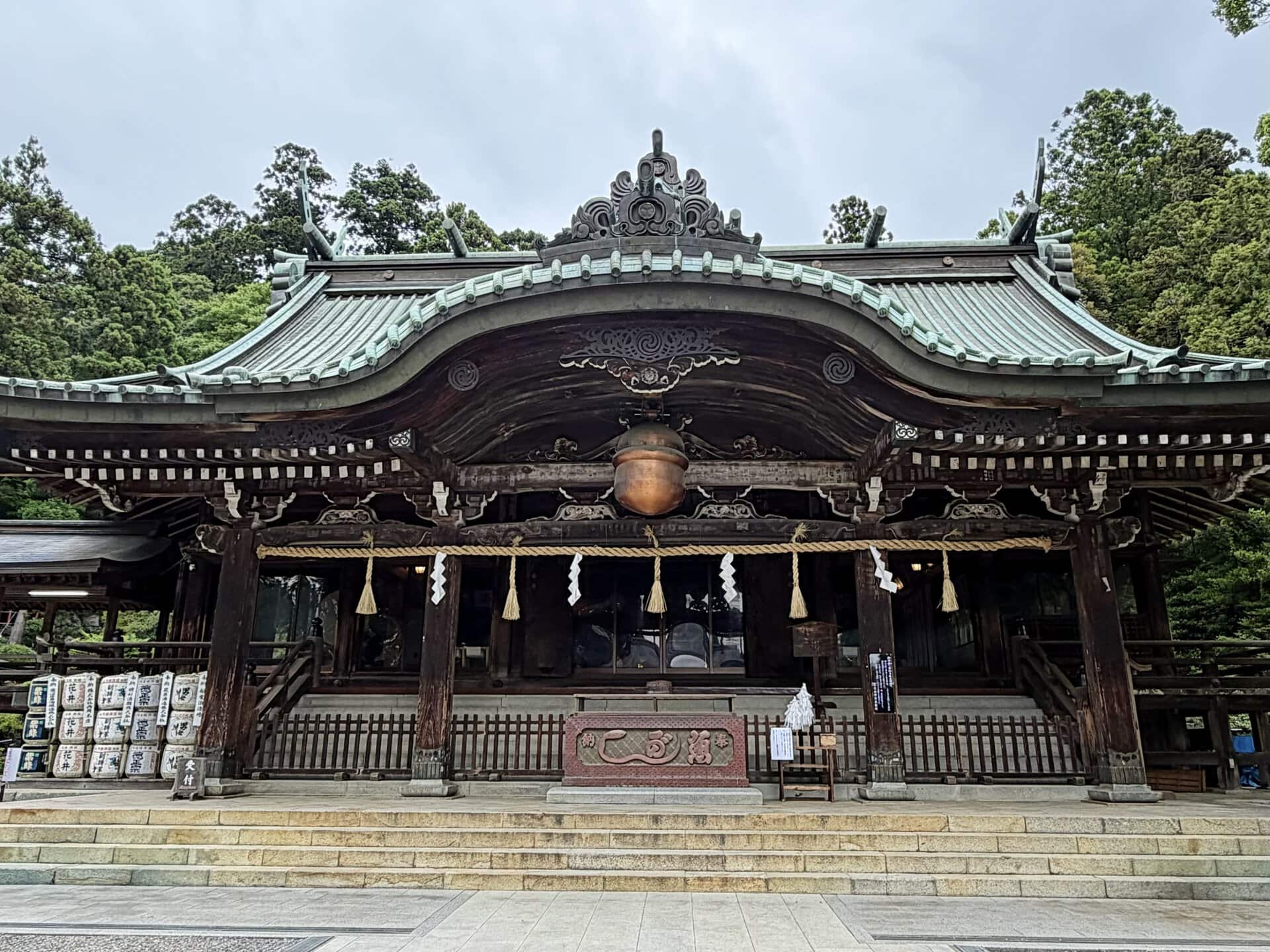 登山前に「筑波山神社」を参拝