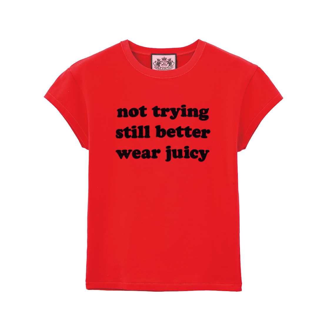 レッドTシャツ¥7,480（Juicy Couture ¦ MOUSSY／バロックジャパンリミテッド）
