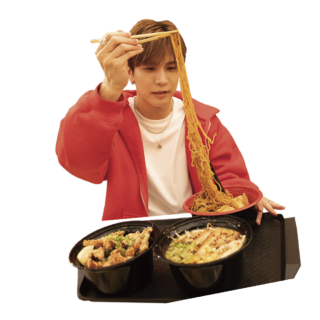 やっとありつけた麺料理〜！
